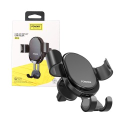 Foneng Metal Gravity Wireless Car Phone Holder CP10 Black Foneng Metal Gravity Wireless Car Phone Holder CP10 Black